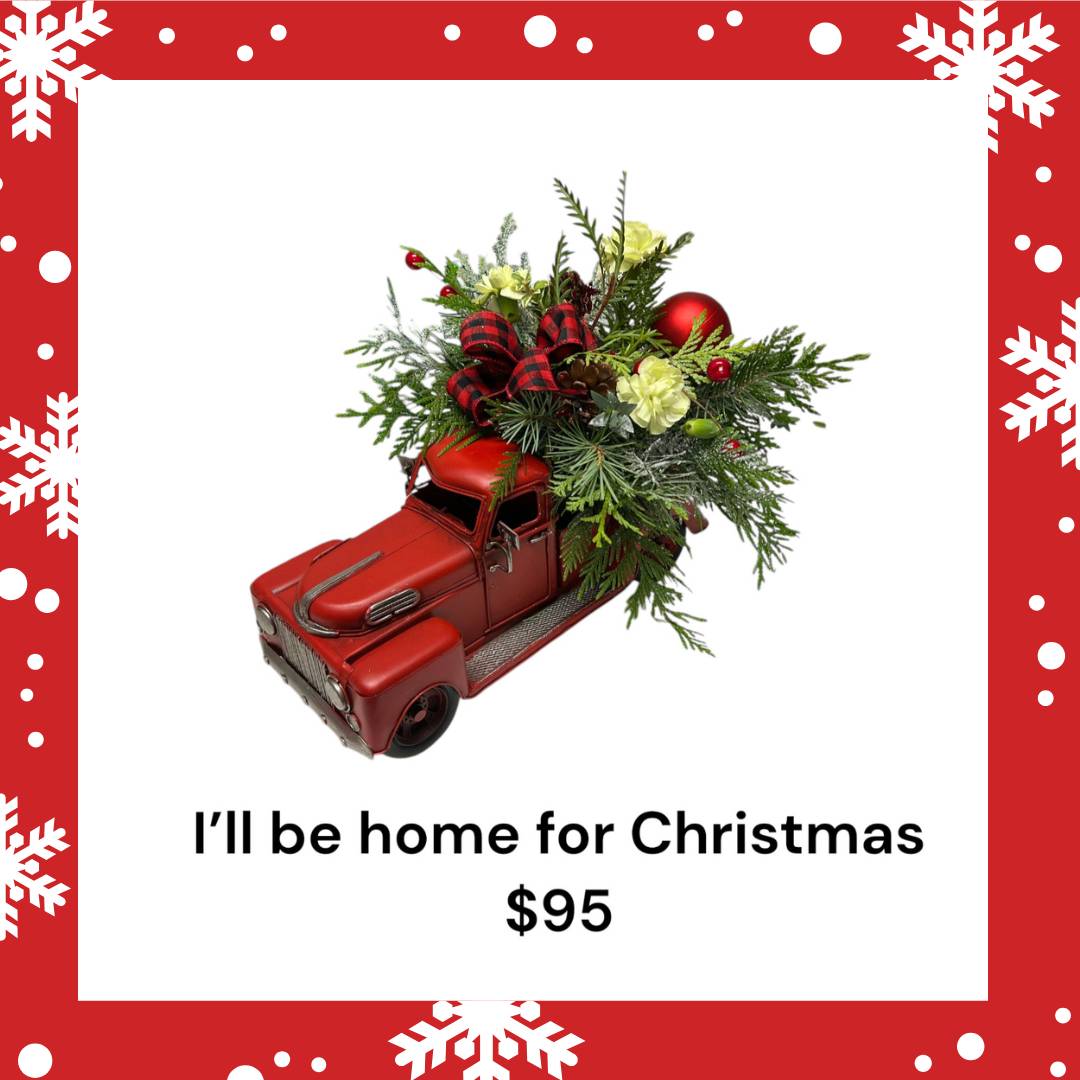 Decorative Christmas Ornament for Floral Arrangements