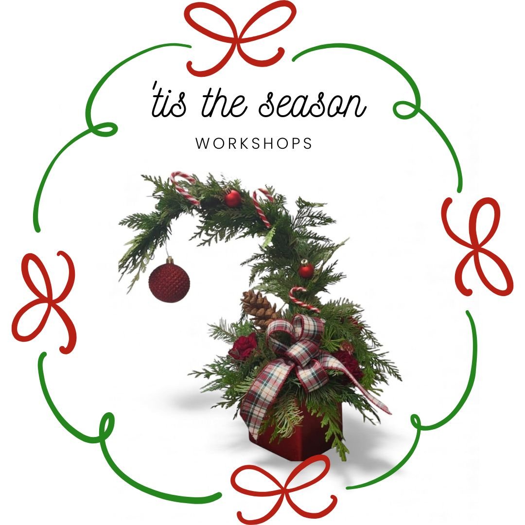 Join us as Casa de Flores in Olds for 'tis the season' Floral Design Workshops